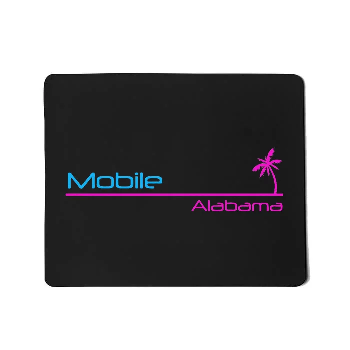 Retro Mobile Alabama Mousepad