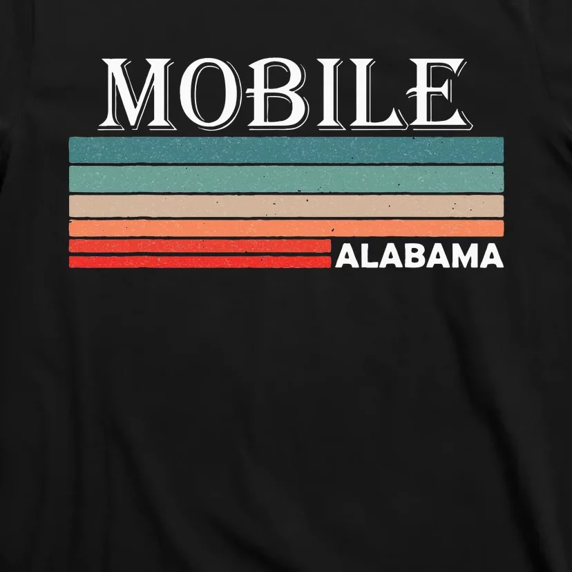 Retro Mobile Alabama Al Souvenir Gift T-Shirt