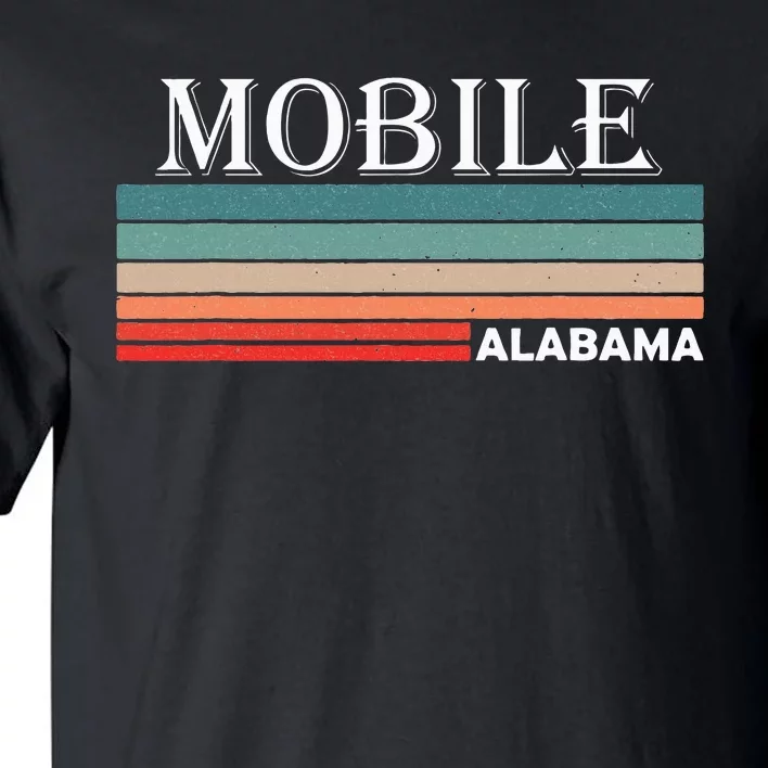 Retro Mobile Alabama Al Souvenir Gift Tall T-Shirt