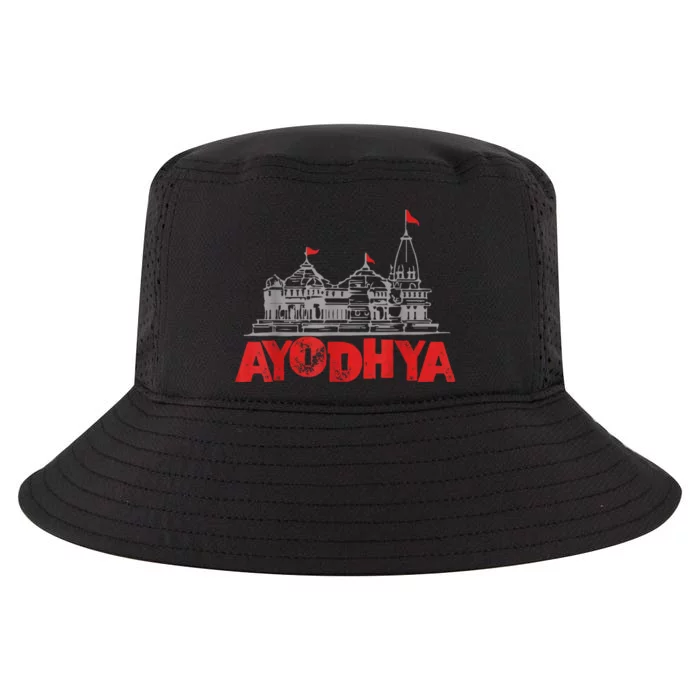 Ram Mandir Ayodhya Cool Comfort Performance Bucket Hat