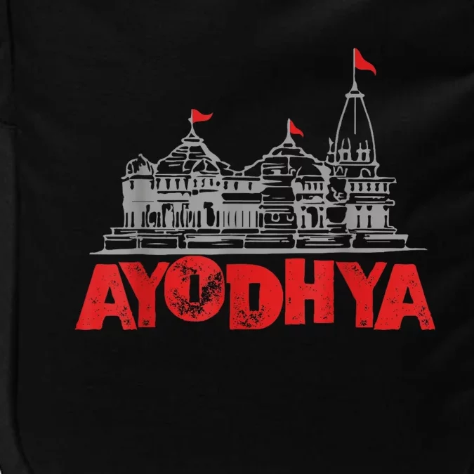 Ram Mandir Ayodhya Impact Tech Backpack