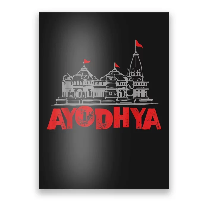 Ram Mandir Ayodhya Poster