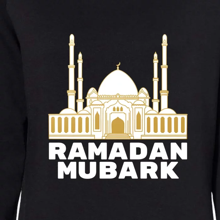 Ramadan Mubarak Arabic Muslims Gift Womens California Wash Sweatshirt