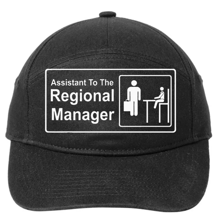 Regional Manager Assistant To The Regional Manager Matching 7-Panel Snapback Hat