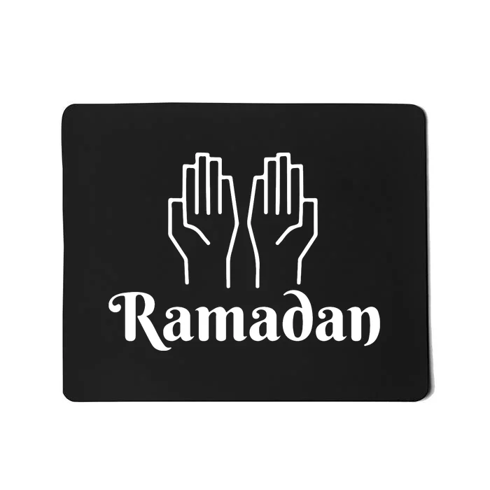 Ramadan Mubarak Arabic Hands Ramadan Gift Mousepad