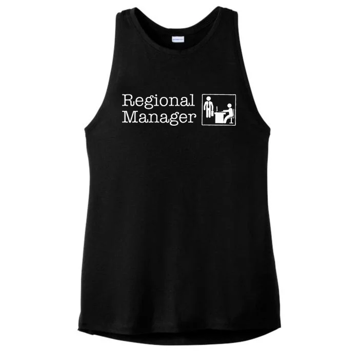 Regional Manager Assistant To The Regional Manager Matching Ladies Tri-Blend Wicking Tank