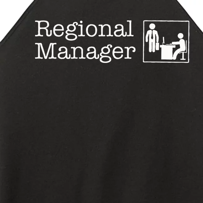 Regional Manager Assistant To The Regional Manager Matching Women’s Perfect Tri Rocker Tank