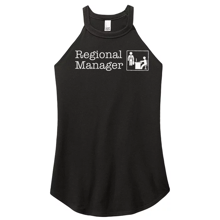 Regional Manager Assistant To The Regional Manager Matching Women’s Perfect Tri Rocker Tank