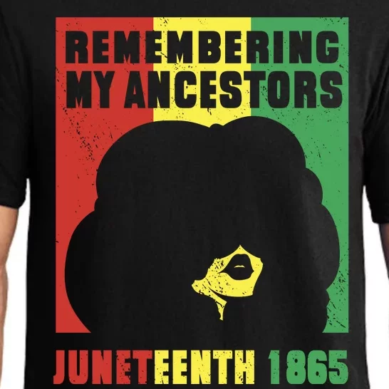 Remembering My Ancestors Juneteenth Black Freedom 1865 Pajama Set