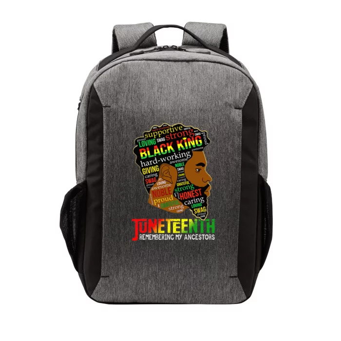 Remembering My Ancestors Juneteenth Vector Backpack