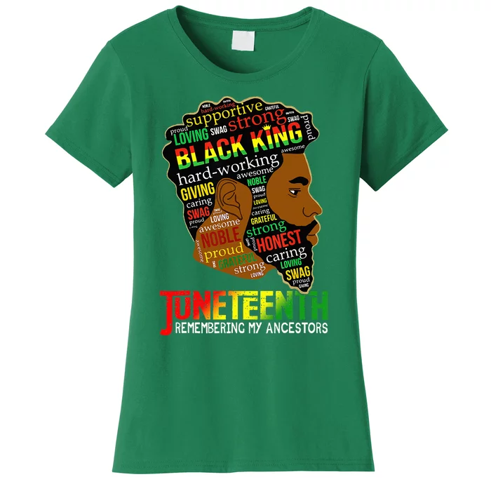 Remembering My Ancestors Juneteenth Women's T-Shirt