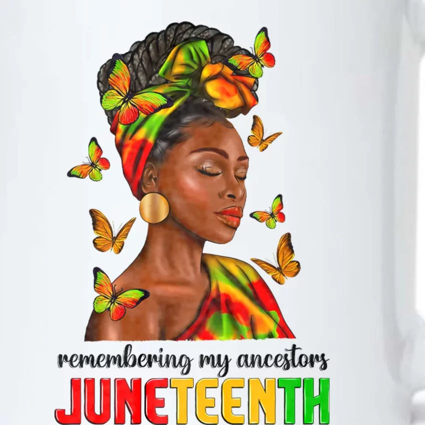 Remembering My Ancestors Juneteenth Celebrate Black Women Black Color Changing Mug