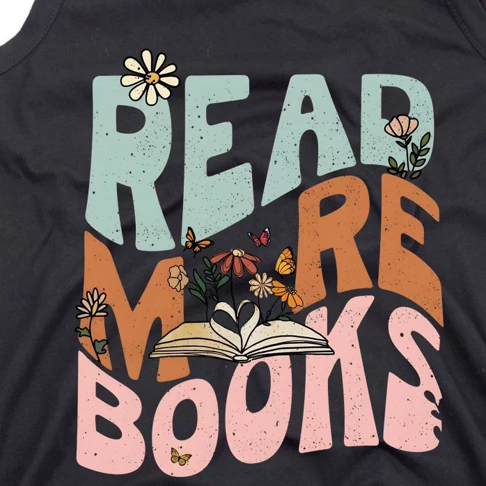 Read More Books Book Lover Bookworm Tank Top