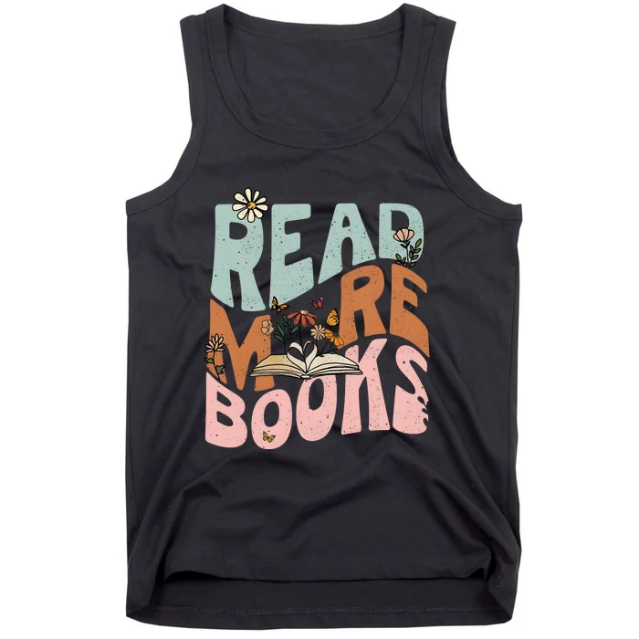 Read More Books Book Lover Bookworm Tank Top