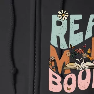 Read More Books Book Lover Bookworm Full Zip Hoodie