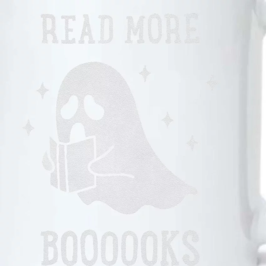 Read More Boooooks Cute Ghost Read More Boooooks Halloween Black Color Changing Mug