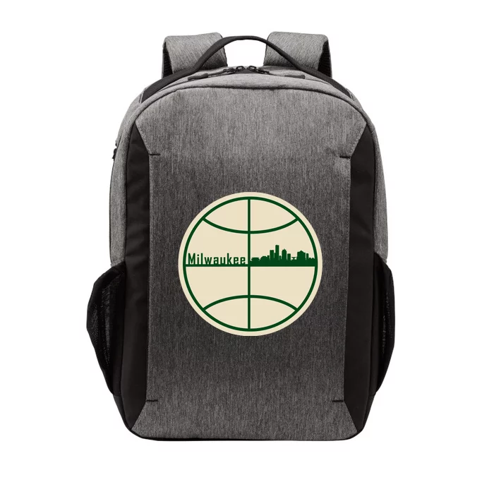 Retro Milwaukee Basketball Home Game Baskeball Fan Vector Backpack