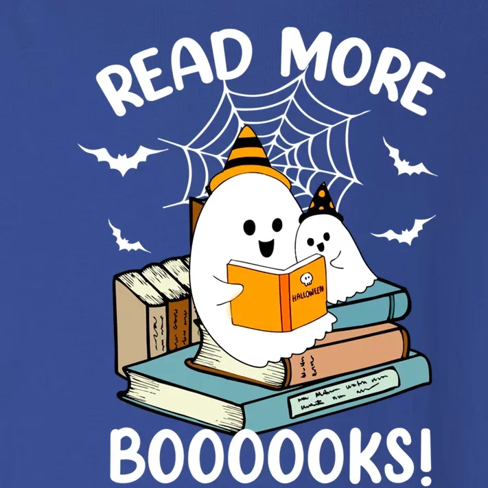 Read More Boooooks Cute Ghost Read More Boooooks Halloween Gift Toddler Long Sleeve Shirt