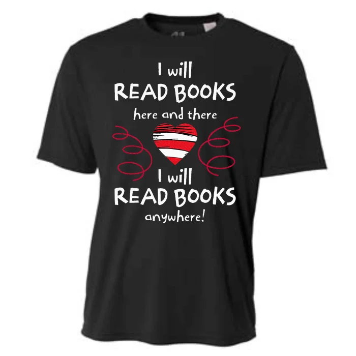 Read More Books Cooling Performance Crew T-Shirt