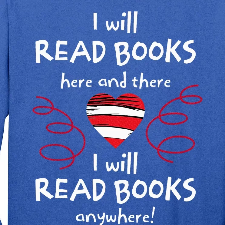 Read More Books Tall Long Sleeve T-Shirt