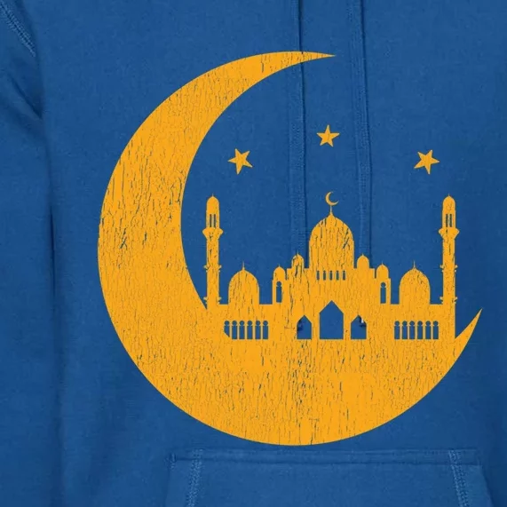 Ramadan Mubarak Blessed Month Muslim Celebrate Islamic Gift Premium Hoodie