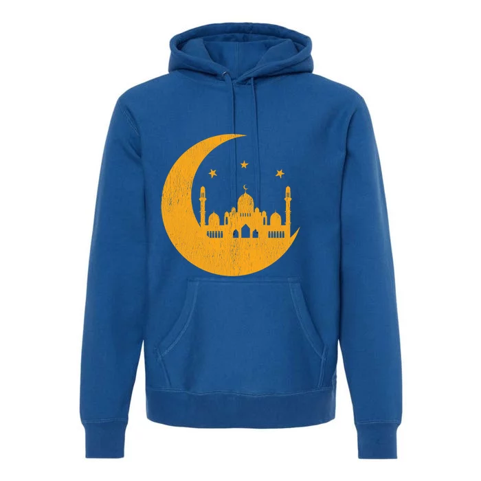 Ramadan Mubarak Blessed Month Muslim Celebrate Islamic Gift Premium Hoodie