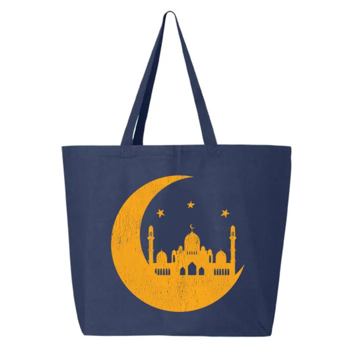 Ramadan Mubarak Blessed Month Muslim Celebrate Islamic Gift 25L Jumbo Tote