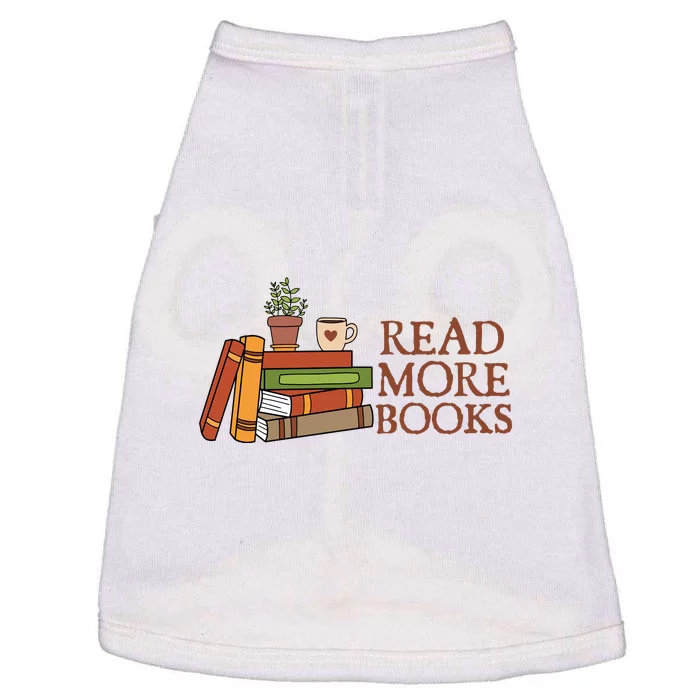 Read More Books Reading Books Gift Cute Reading Doggie Tank