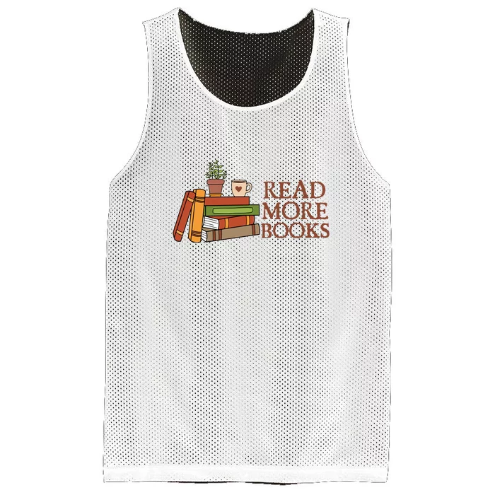 Read More Books Reading Books Gift Cute Reading Mesh Reversible Basketball Jersey Tank