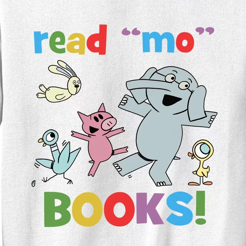 Read Mo Books Read More Books Piggie Elephant Pigeons It's Good Day To Read Book Sweatshirt