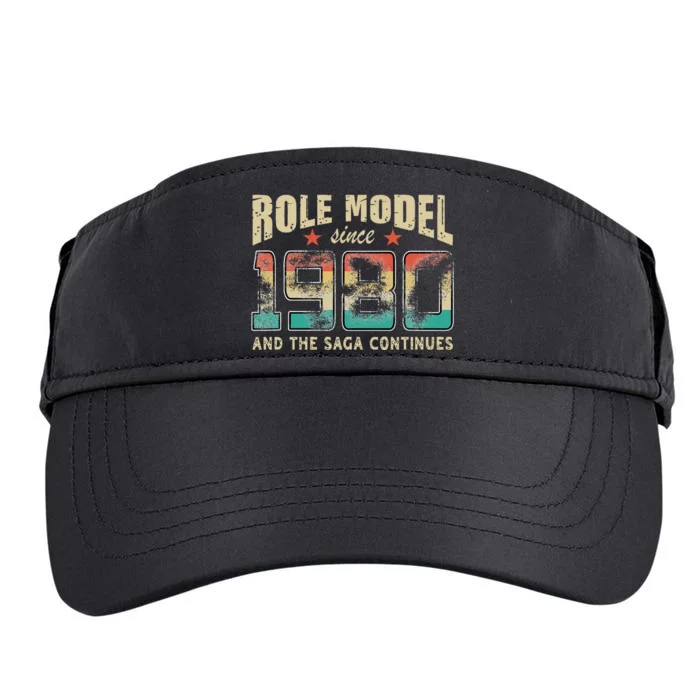 Role Model Born 1980 And The Saga Continues Birthday Adult Drive Performance Visor