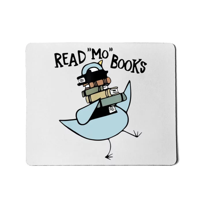 Read Mo Books Pigeon Library Reading Books Reader 2024 Mousepad