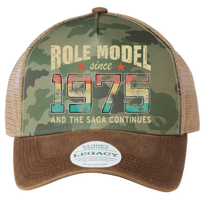 Role Model Born 1975 And The Saga Continues Birthday Legacy Tie Dye Trucker Hat