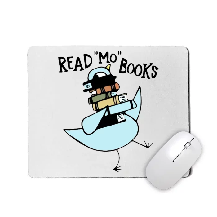 Read Mo Books Pigeon Library Reading Books Reader 2024 Mousepad