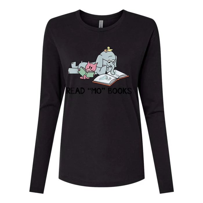 Read Mo Books Read More Books Womens Cotton Relaxed Long Sleeve T-Shirt