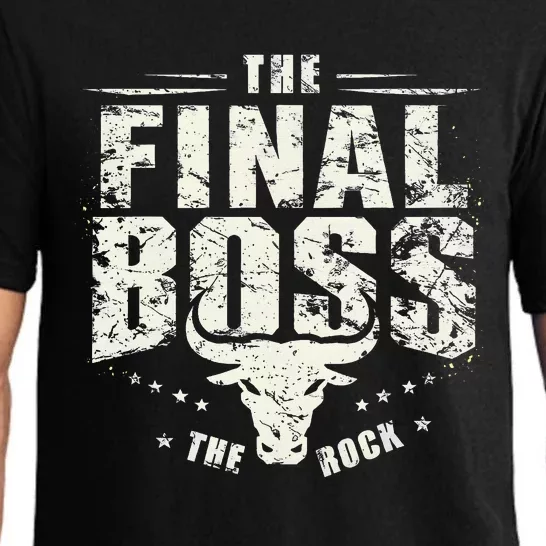 Rock Music Boss Final White Design Fun Music Lover Pajama Set