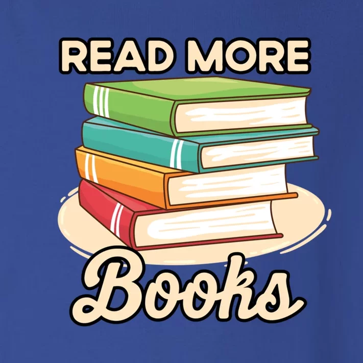 Read More Books Case National Read A Book Day Gift Toddler Long Sleeve Shirt