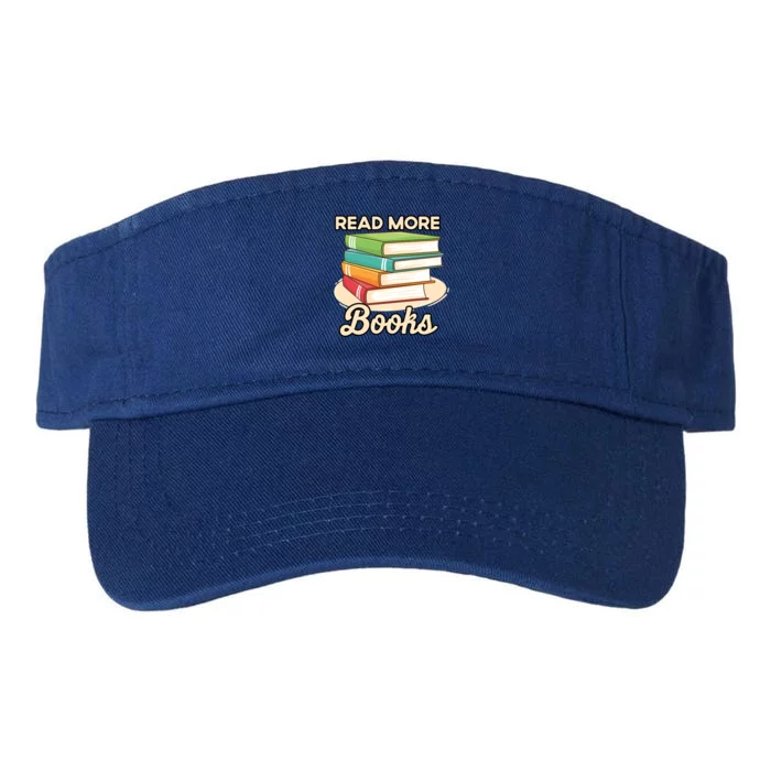 Read More Books Case National Read A Book Day Gift Valucap Bio-Washed Visor