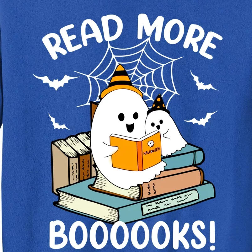 Read More Boooooks Cute Ghost Read More Boooooks Halloween Gift Sweatshirt