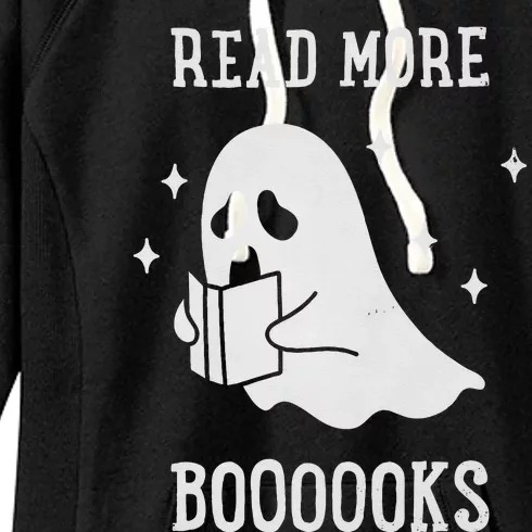 Read More Boooooks Cute Ghost Read More Boooooks Halloween Women's Fleece Hoodie