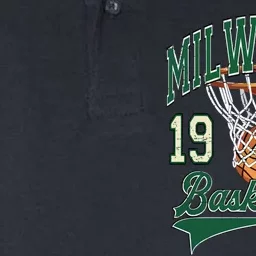 Retro Milwaukee Basketball 1968 Softstyle Adult Sport Polo