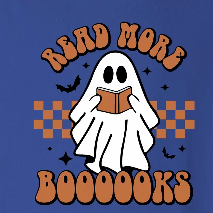 Read More Boooooks Ghost Reading Books Halloween Funny Gift Toddler Long Sleeve Shirt