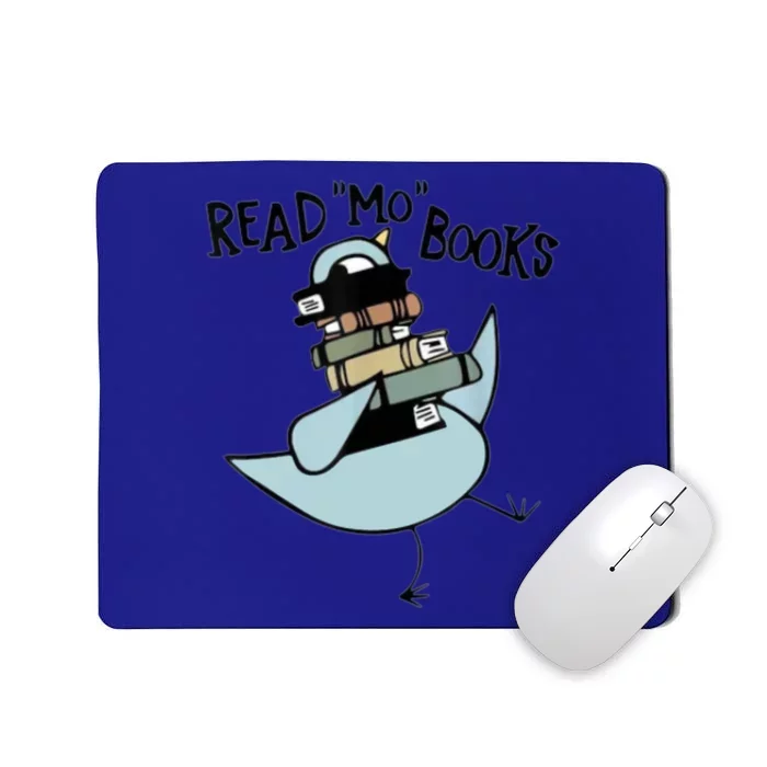 Read Mo Books Pigeon Library Reading Books Reader 2024 Mousepad