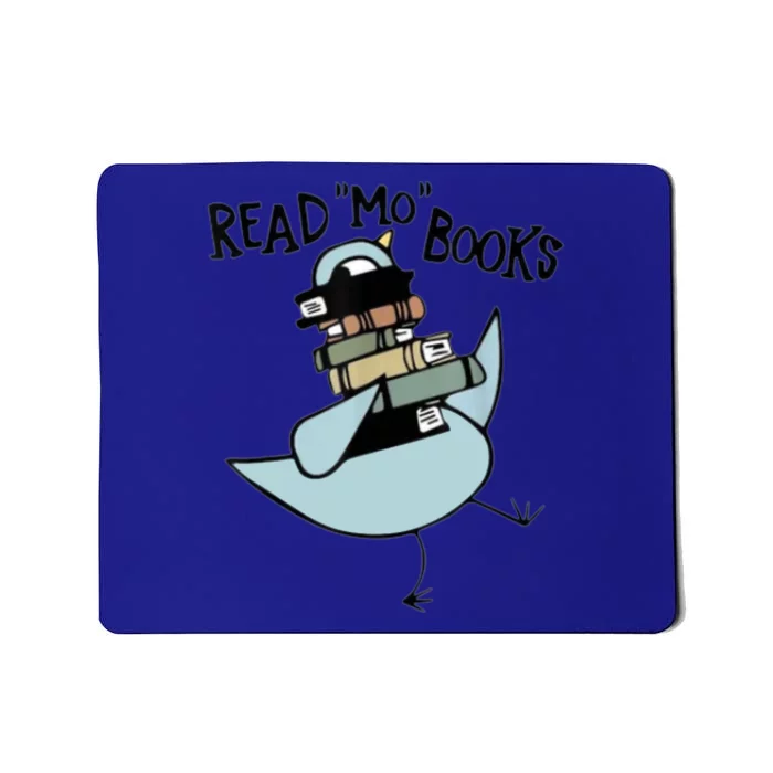 Read Mo Books Pigeon Library Reading Books Reader 2024 Mousepad