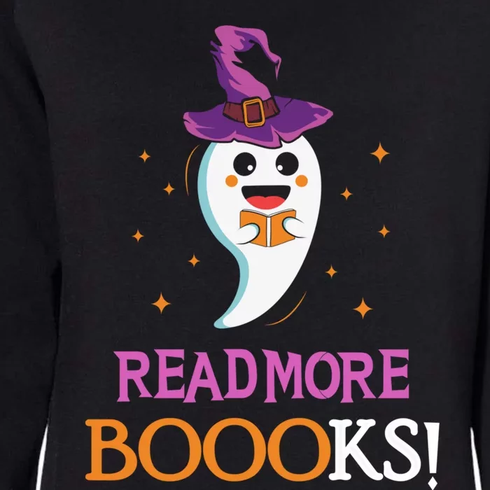 Read More Books Boo Halloween Costume Reading Lover Ghost Gift Womens California Wash Sweatshirt