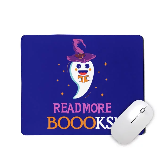 Read More Books Boo Halloween Costume Reading Lover Ghost Gift Mousepad