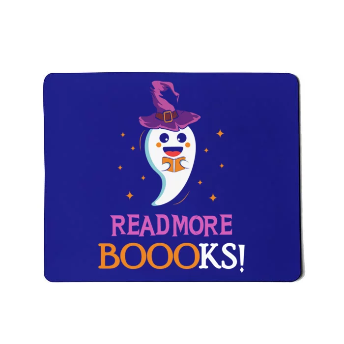 Read More Books Boo Halloween Costume Reading Lover Ghost Gift Mousepad