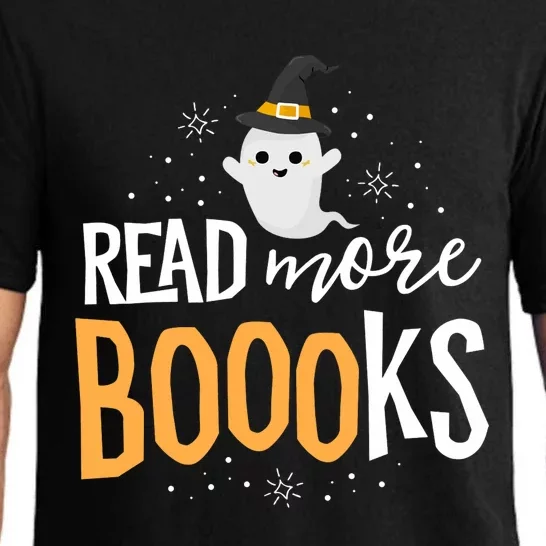 Read More Books Librarian English Teacher Boo Halloween Pajama Set