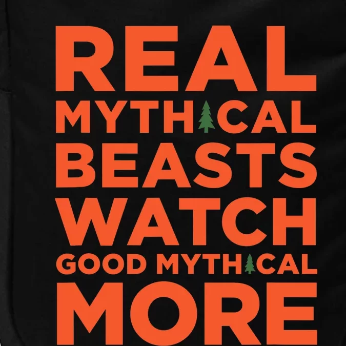 Real Mythical Beasts Watch Good Mythical More Impact Tech Backpack