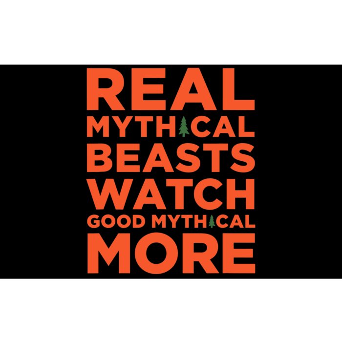 Real Mythical Beasts Watch Good Mythical More Bumper Sticker